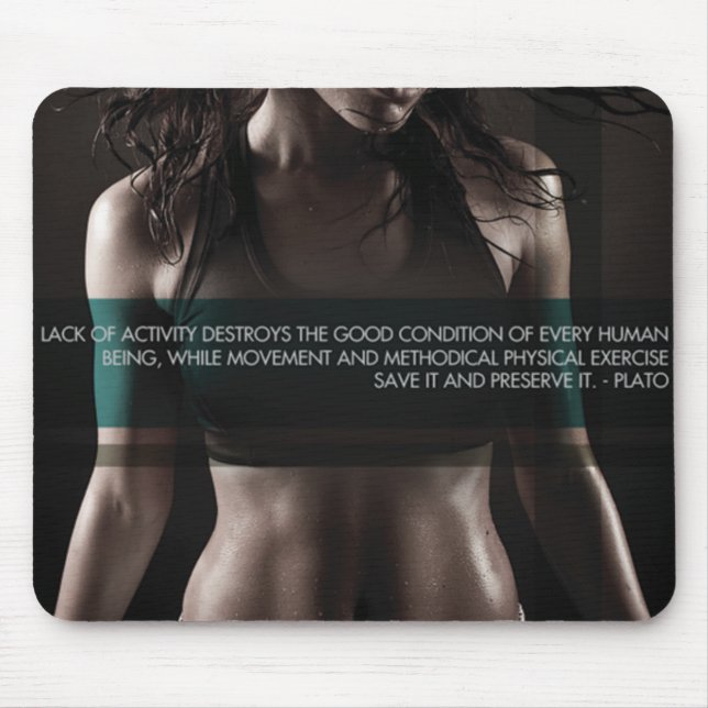 Mousepad Gym Motivacional (Frente)