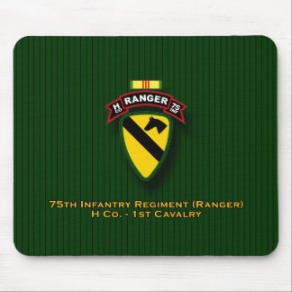 Mousepad H Co, 75th infantaria - guardas florestais - ø Cav