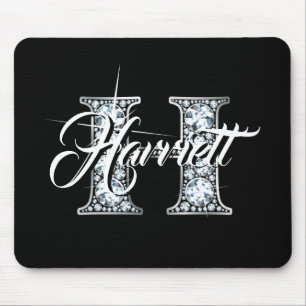 Mousepad H Faux Diamond Monogram