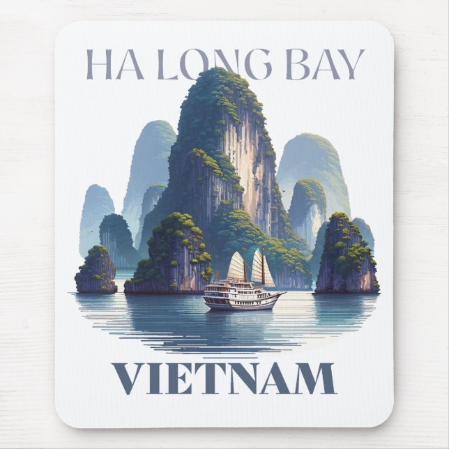 Mousepad Ha Long Bay Vietnam (Frente)