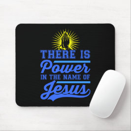 Mousepad Há Poder em Nome de Jesus