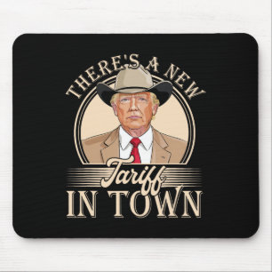Mousepad Há Uma Nova Tarifa Na Cidade Engraçada Política