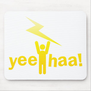 Mousepad haa do yee! homem do relâmpago
