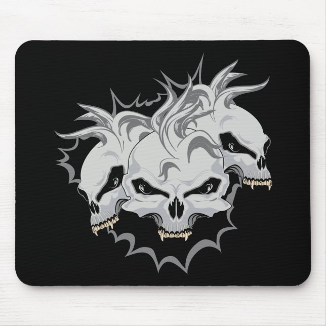 Mousepad Habilidades de tripla terror (Frente)