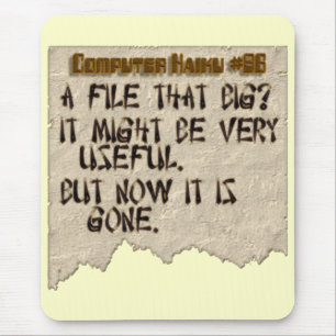 Mousepad Haicais #86 do computador