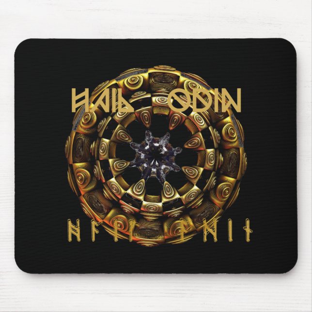 MOUSEPAD ☼HAIL ODIN! ☼ (Frente)