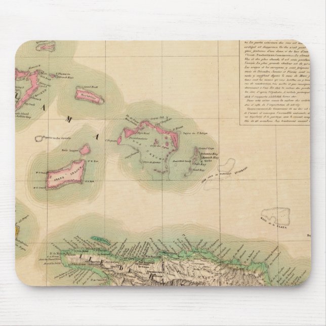 Mousepad Haiti e República Dominicana Set 68 (Frente)