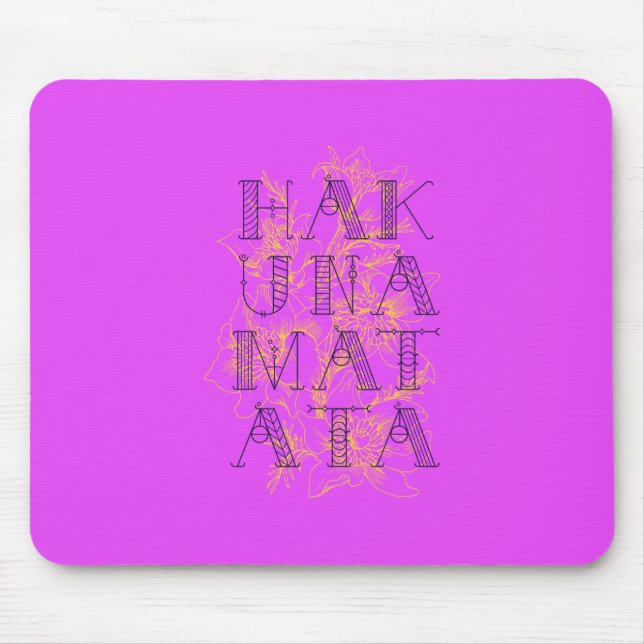 Mousepad Hakuna Matata (Frente)