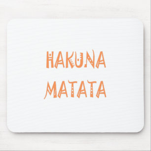 Mousepad Hakuna Matata - Arte Tribal Africana