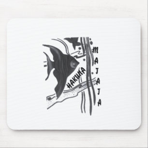 Mousepad Hakuna Matata Fish Art Impressão