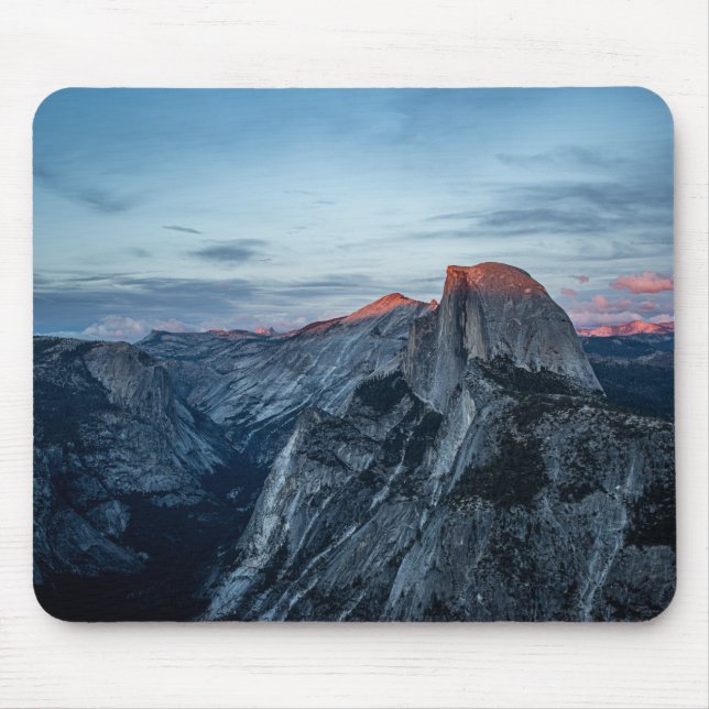 Mousepad Half Dome no Sunset - Fotografia Yosemite (Frente)