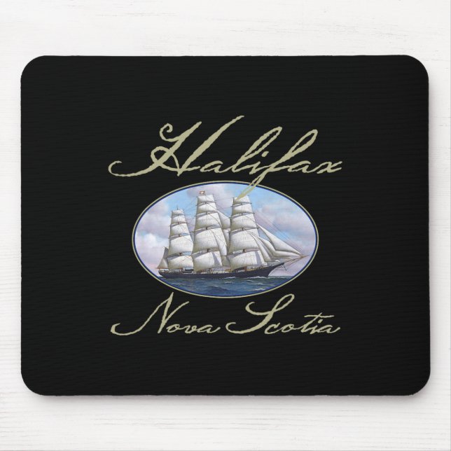 Mousepad Halifax Nova Scotia Clipper Ship  (Frente)