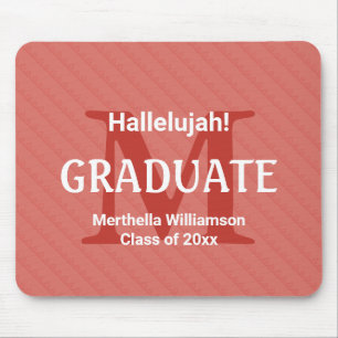 Mousepad HALLELUJAH Graduação - Manutenção Personalizad
