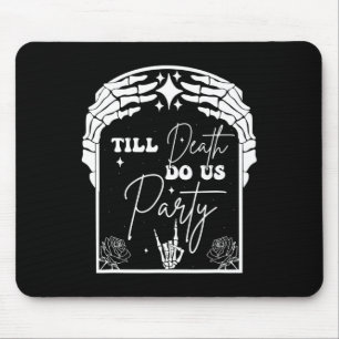 Mousepad Halloween Até que a Morte Nos Separe Festa de Solt