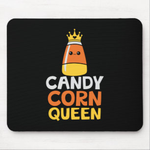 Mousepad Halloween Candy Corn Queen Crown Crown Aniversário