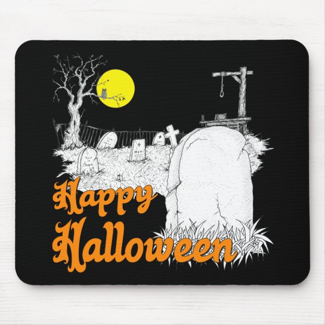 Mousepad Halloween DIY (Frente)
