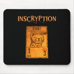 Mousepad Halloween do Jogo de Cartão de Estoque Psicológico