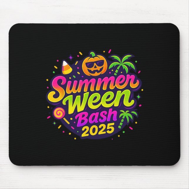 Mousepad Halloween do Skeleton Beach Party Sh 2025 (Frente)