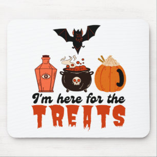 Mousepad Halloween, estou aqui para os Tratamentos