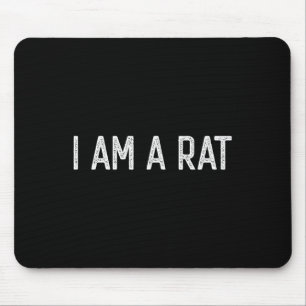 Mousepad Halloween Eu Sou Um Rato Divertido Ratos Por Mais