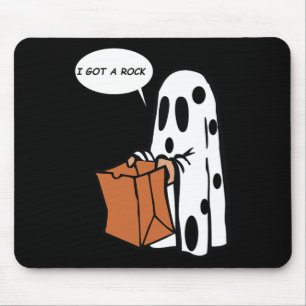 Mousepad Halloween Eu Tenho Um Fantasma De Rock