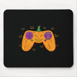 Mousepad Halloween Gamer Costume Assustador Pumpkin Meninos