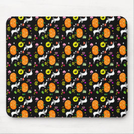 Mousepad Halloween Ghost e Pumpkins