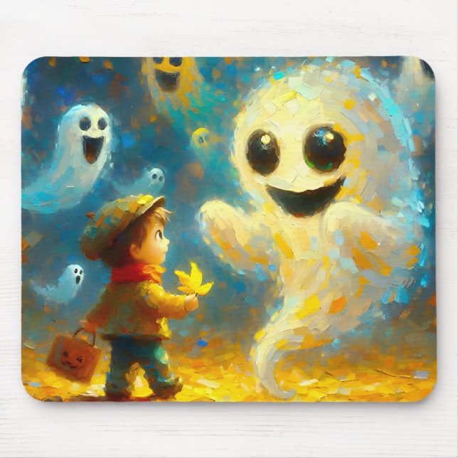 Mousepad ~ Halloween Ghosts ~ (Frente)