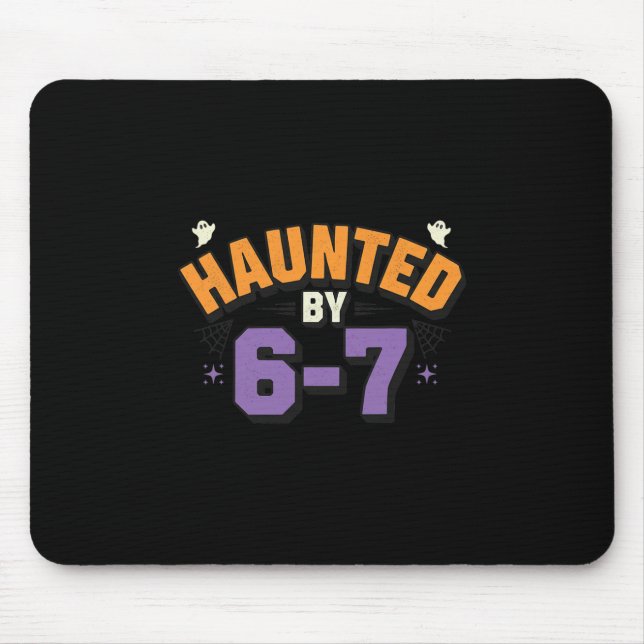 Mousepad Halloween Haunted 67 Six Seven Meme 1 (15)  (Frente)