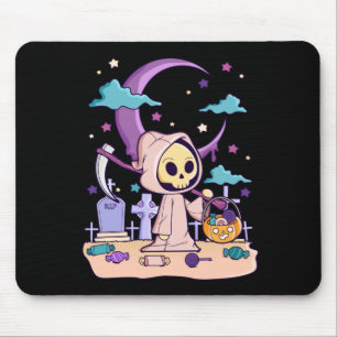 Mousepad Halloween Horror Gift Pastel Gótico Creepy Kawaii