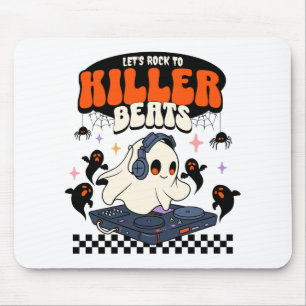 Mousepad Halloween Music Dj Hip-salto Rap Turntable, Partid