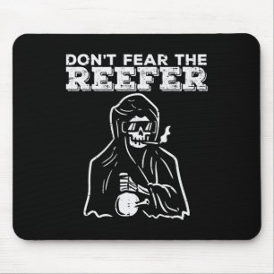 Mousepad Halloween Não Tem Medo De Reverter Grim Reaper Fun