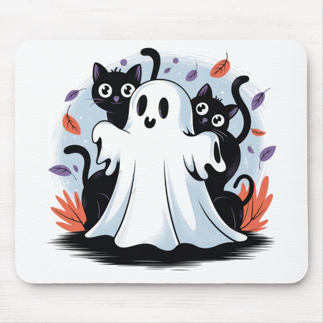 Mousepad Halloween Night Prowl (Frente)