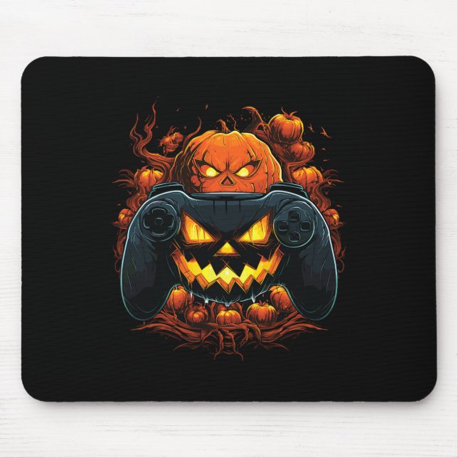 Mousepad Halloween Shirts Gaming Controller Boys Halloween (Frente)