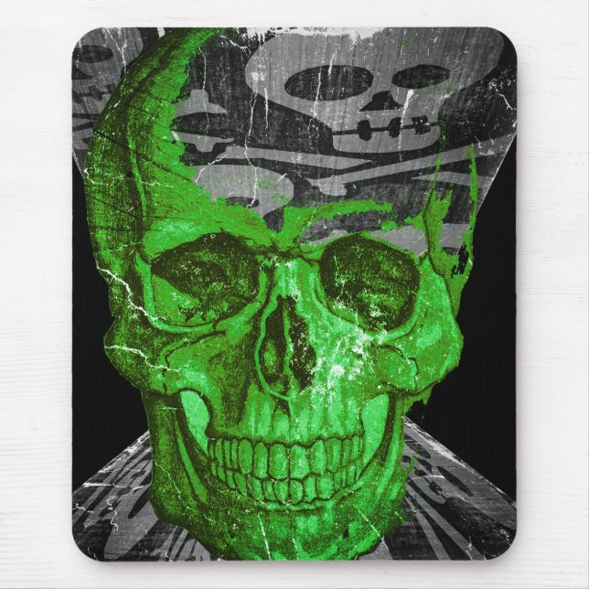 Mousepad Halloween Skull (Frente)
