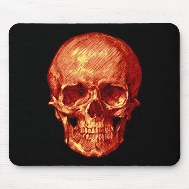Mousepad Halloween Skull (Frente)
