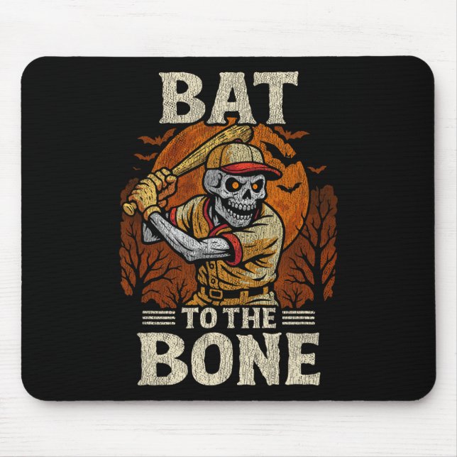 Mousepad Halloween T Sell Costume - Vender Esqueleto Hallow (Frente)