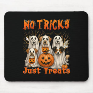 Mousepad Halloween Vibes Spookes Season Dog Mãe Sem Truques