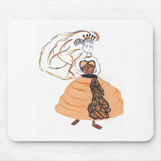 Mousepad Halloween Wedding (Frente)