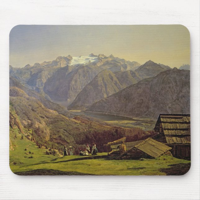 Mousepad Hallstatter-Veja (óleo em canvas) (Frente)