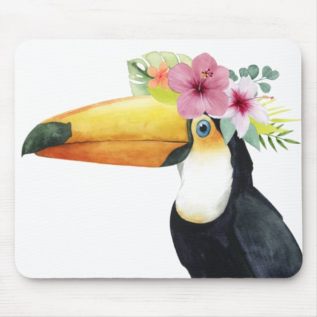 Mousepad Halo tropical - tucano (Frente)