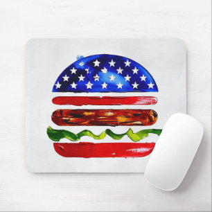 Mousepad Hamburger América (Pintura Branca Nº 5)