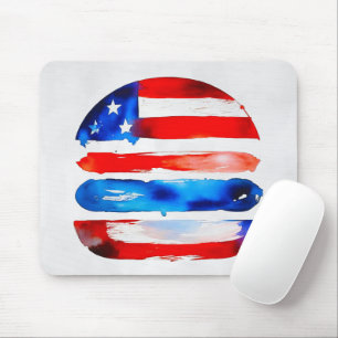 Mousepad Hamburger América (Pintura Branca No. 3)