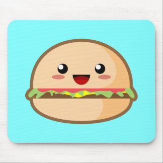 Mousepad Hamburger de Kawaii