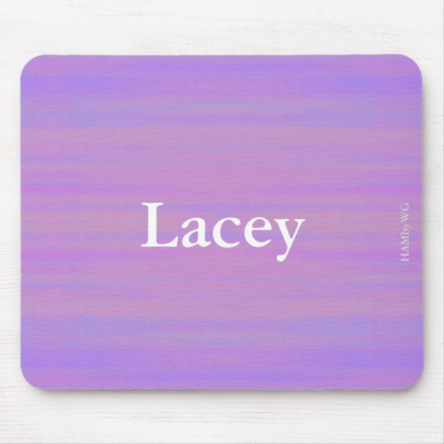 Mousepad HAMbWG - Pad do mouse - Lava violeta brilhante (Frente)