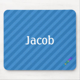 Mousepad HAMbWG - Rato do computador - Diagonal Azul