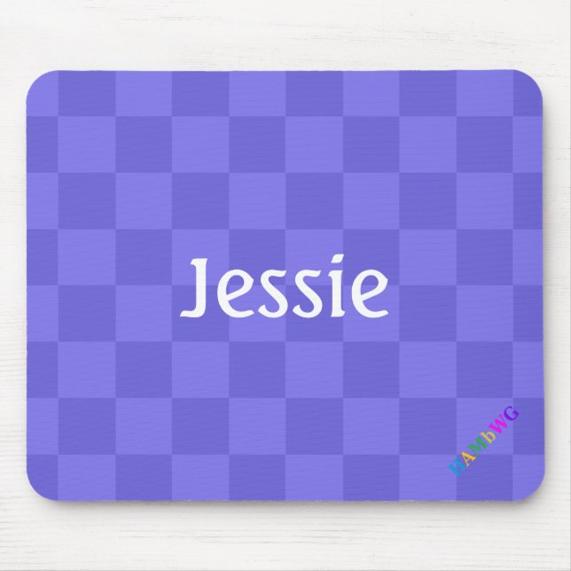Mousepad HAMbWG - Rato do computador - Diagonal do Verifica (Frente)