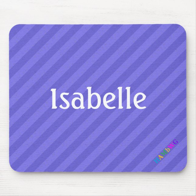 Mousepad HAMbWG - Rato do computador - Diagonal roxa (Frente)