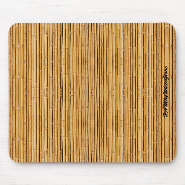 Mousepad HAMbyWG - Pad do mouse - Imagem do bambu (Frente)
