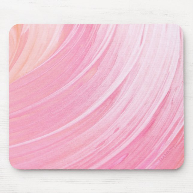 Mousepad HAMbyWG - Pad do mouse - Pia de gelo rosa pálido (Frente)
